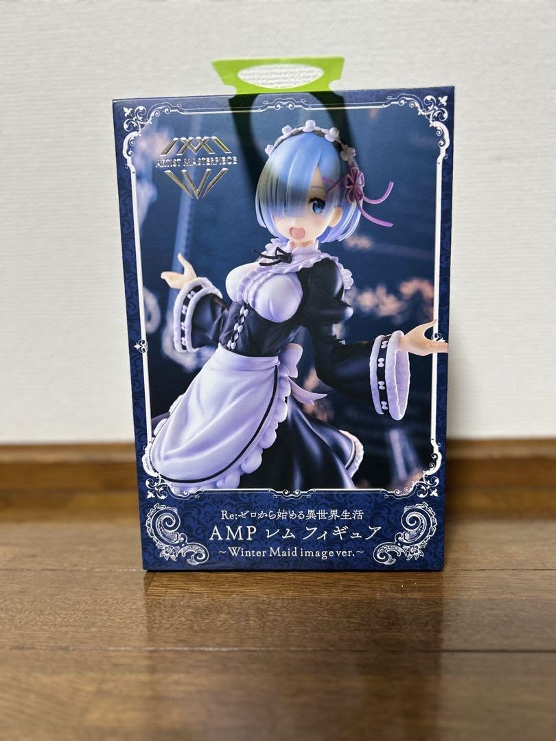 Amazon | リゼロ AMP レム フィギュア Winter Maid image ver